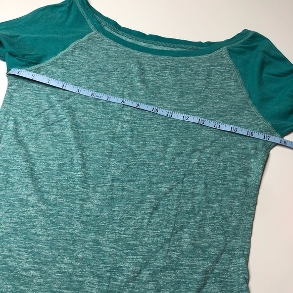 𝅺BUNDLE Joe Fresh Turquoise Baseball Varsity & Fuchsia Ribbed Button Shirts L/XL - Picture 10 of 13